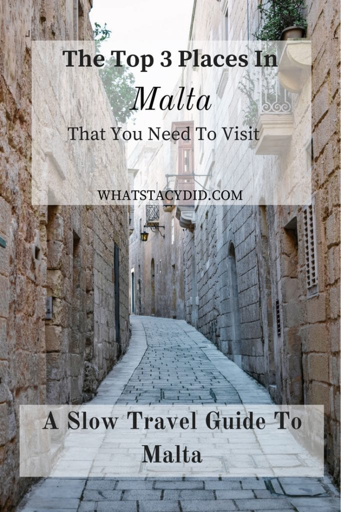 The Top Three Places In Malta That You Need To Visit
