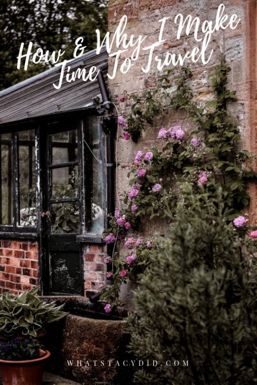 How And Why I Find Time To Travel