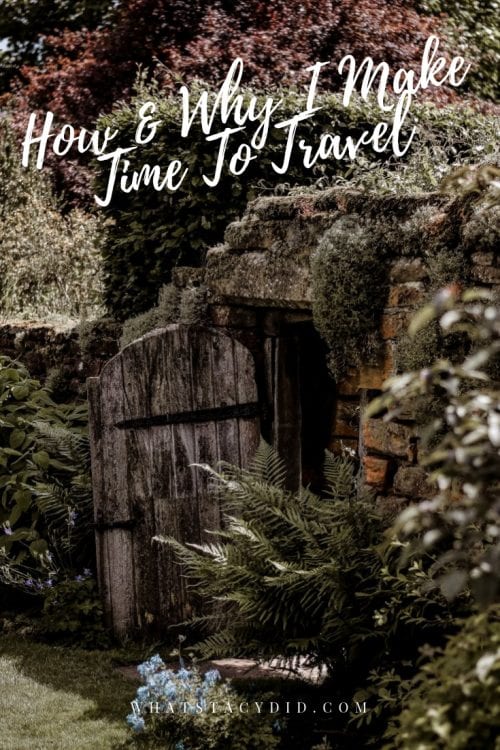 How And Why I Find Time To Travel