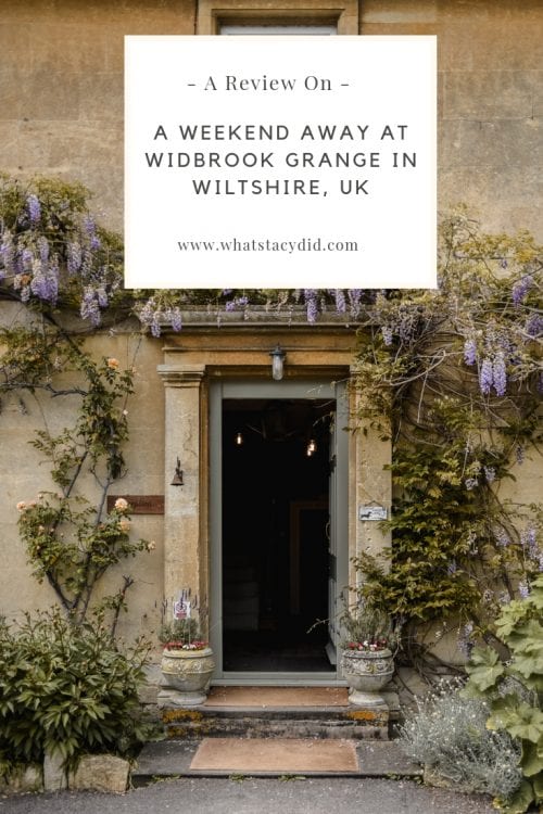 A Weekend Away At Widbrook Grange, Wiltshire - England