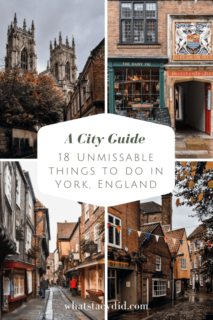 The Best Things To Do In York, England