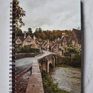 An Autumnal Evening At Castle Combe - Notebook